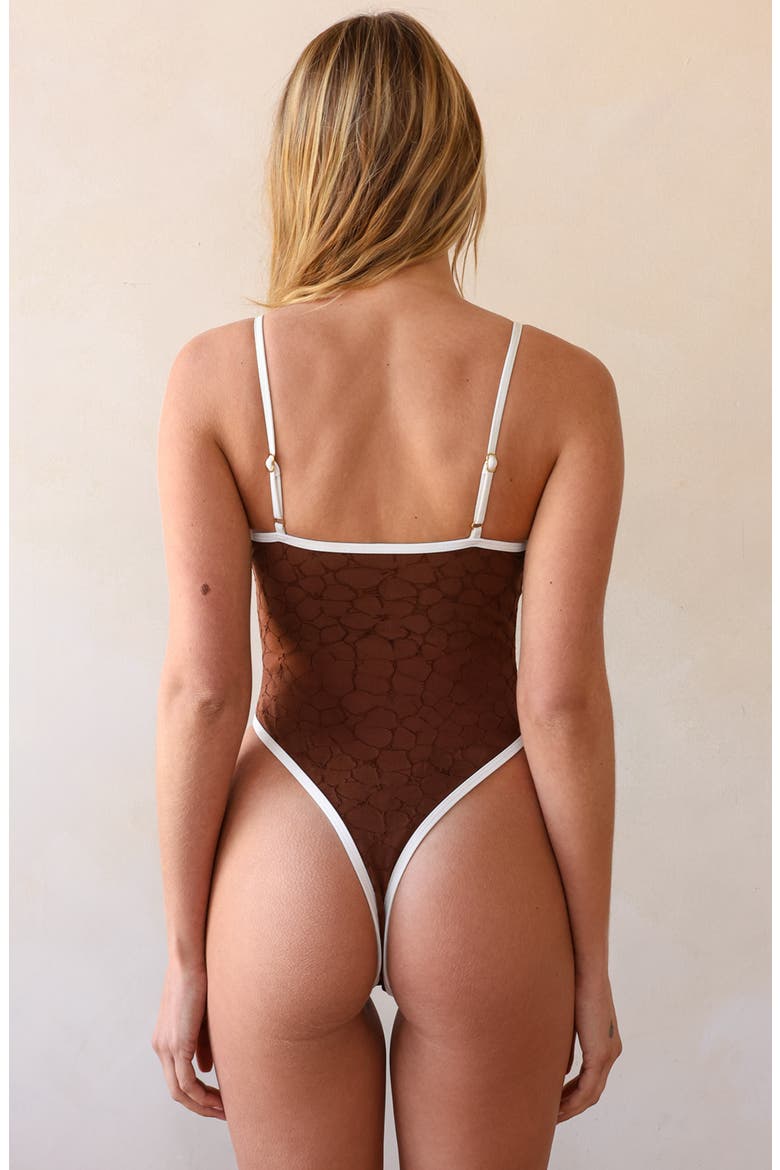 Ris-k Zahara One Piece, Alternate, color, Cappuccino