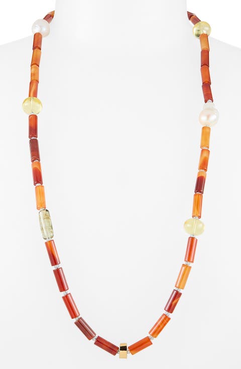 Circo Stone Fruit Necklace