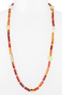 Lizzie Fortunato Circo Stone Fruit Necklace