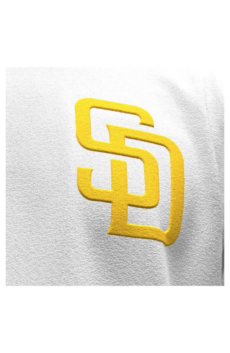 FANATICS Women's Fanatics White San Diego Padres Baseball Stitch Spirit Jersey Long Sleeve T-Shirt, Alternate, color, White