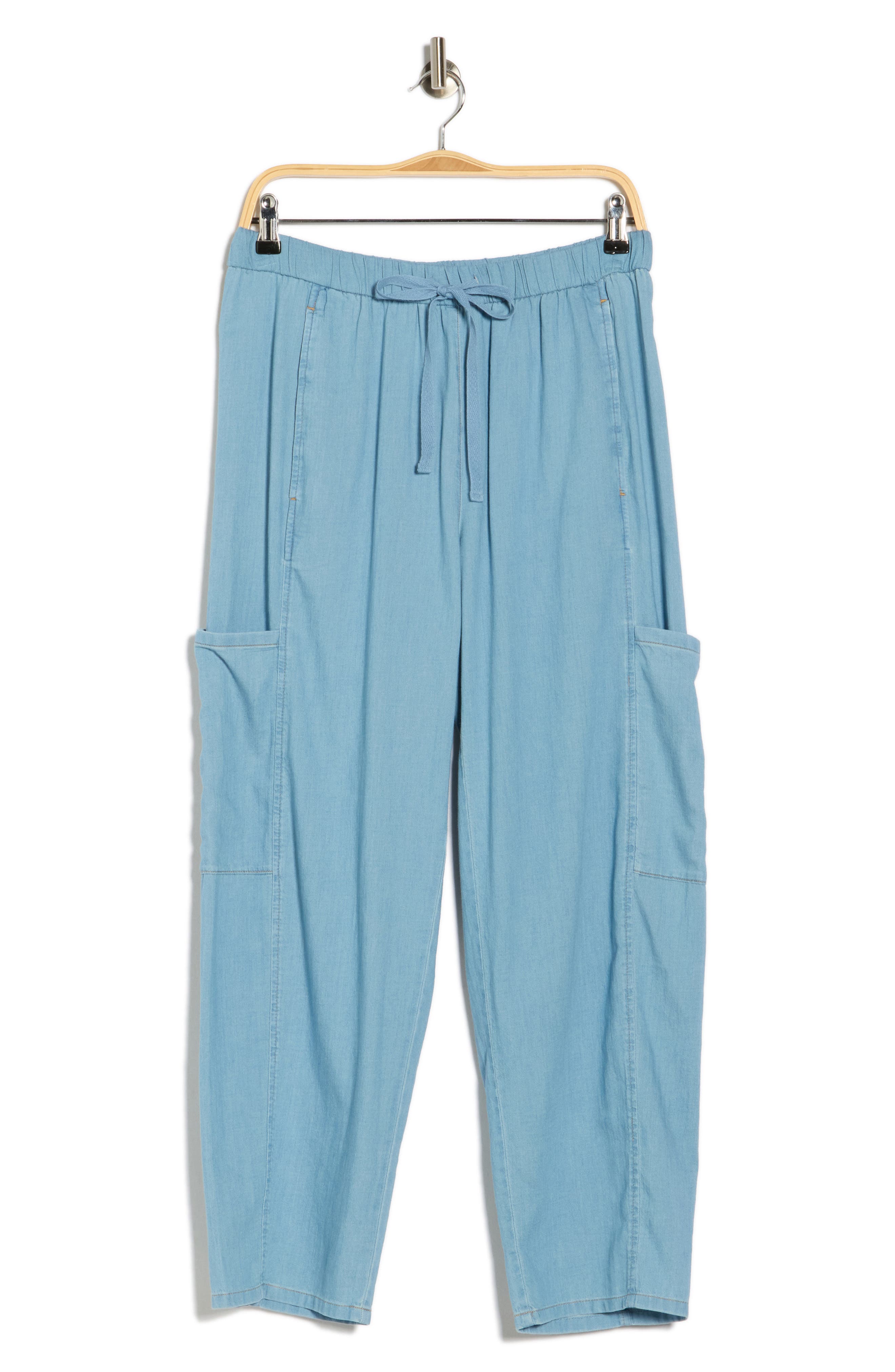 Eileen Fisher Ankle Lantern Cargo Pants
