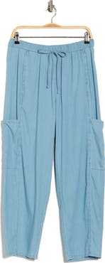 Eileen Fisher Ankle Lantern Cargo Pants