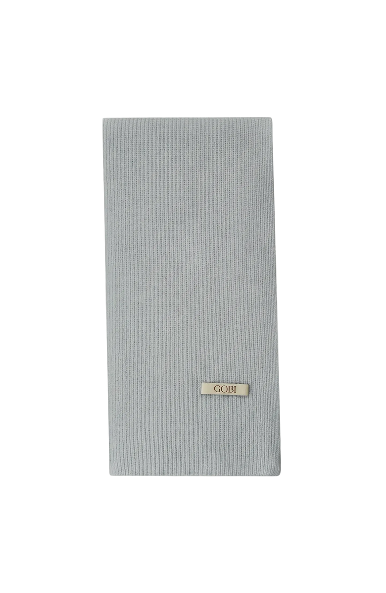 GOBI Mongolian Cashmere Fisherman Knit Scarf, Main, color, High Rise