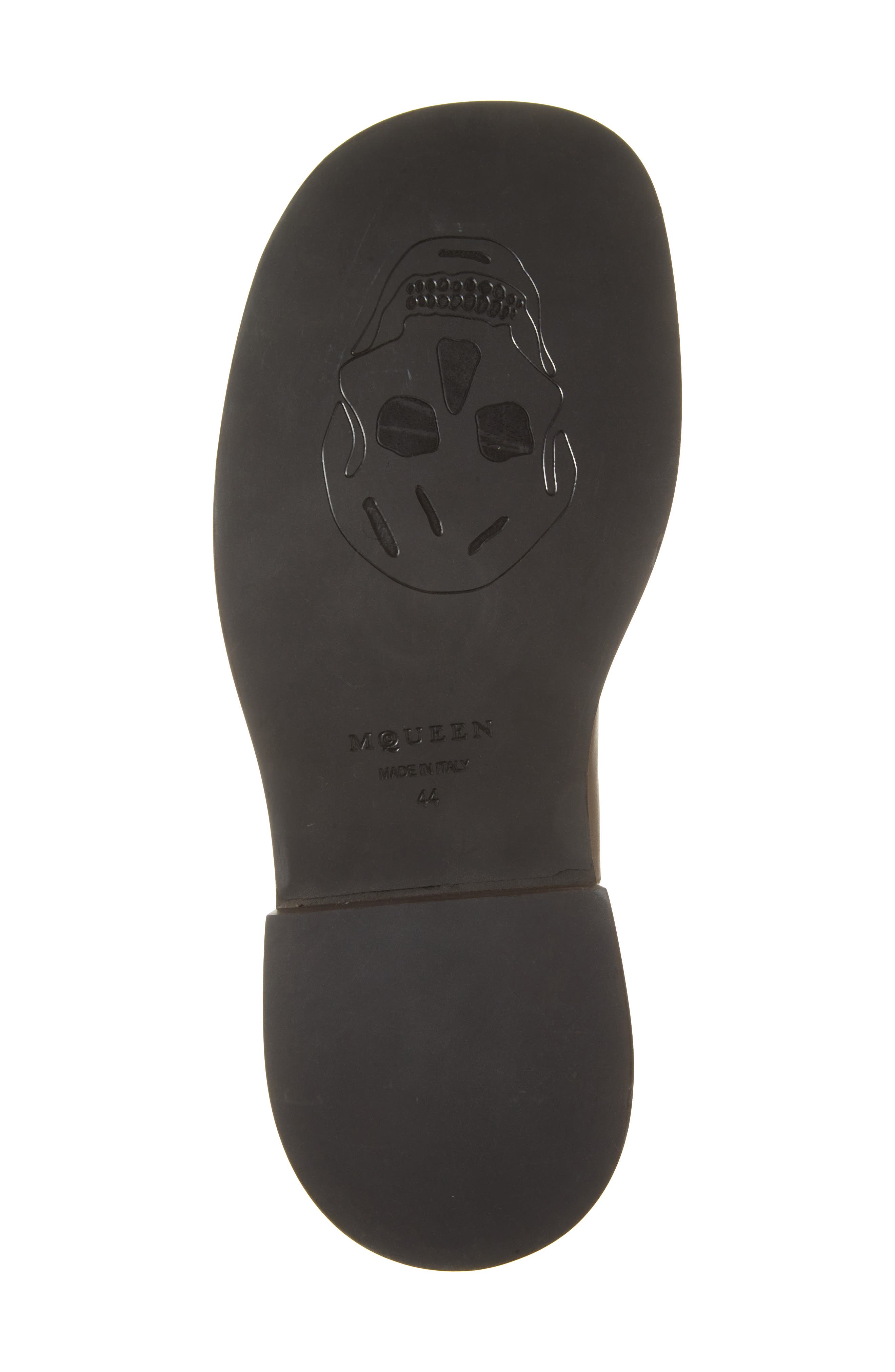 McQueen Brogue Chelsea Boot, Alternate, color, 