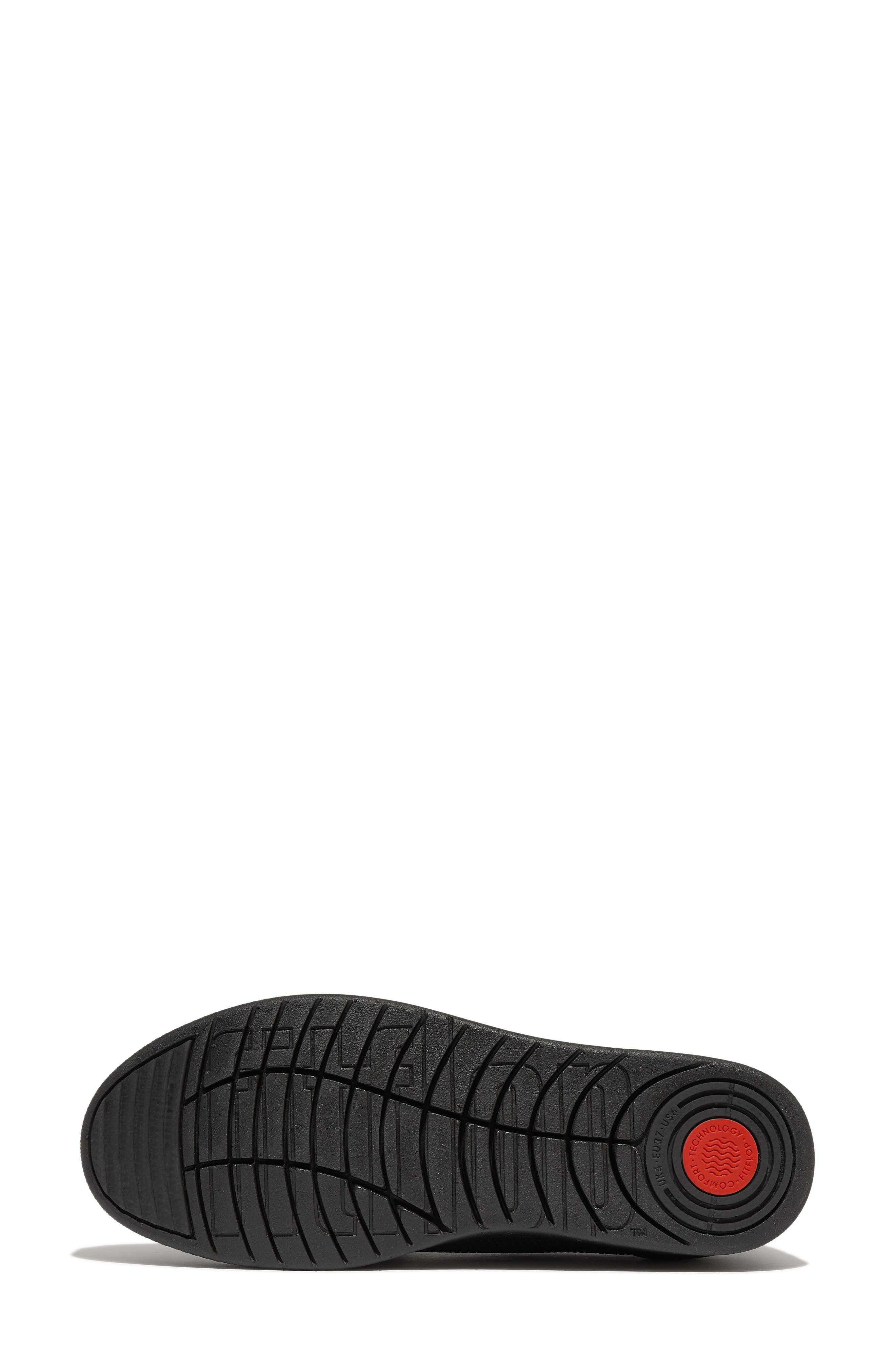 Rally Knit Sneaker, Alternate, color, ALL BLACK
