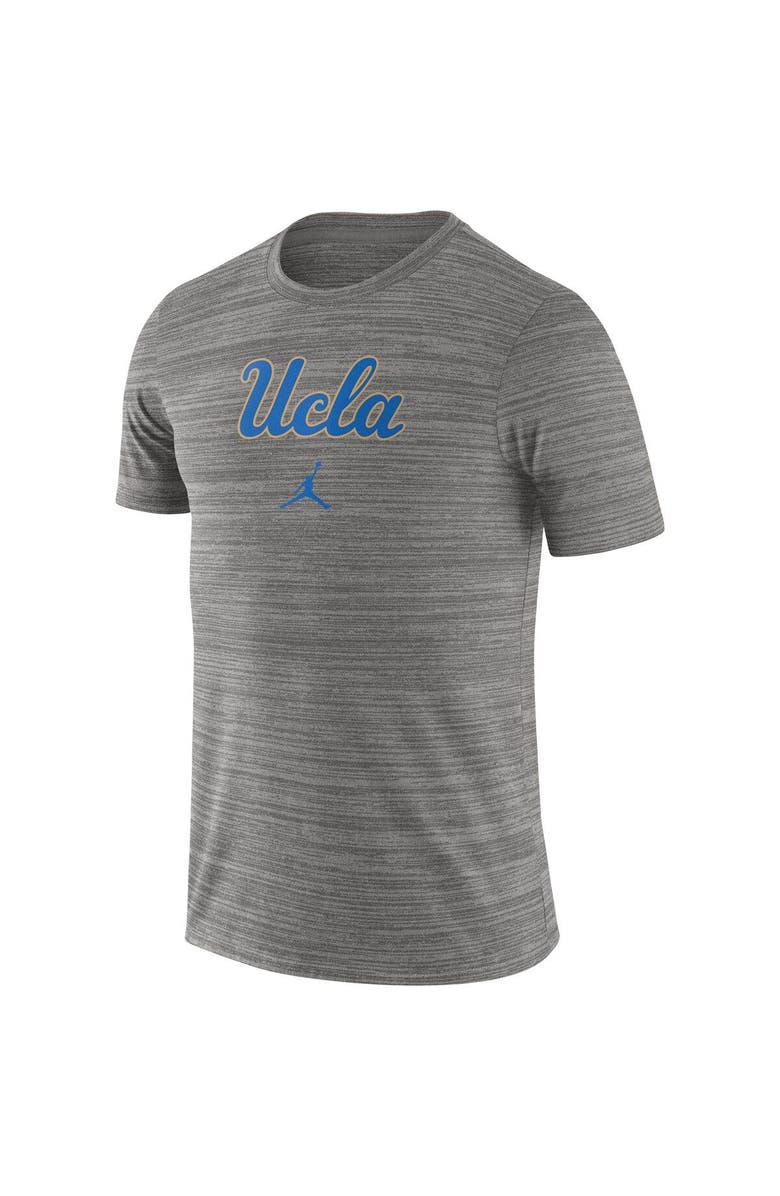 Jordan Brand Men's Jordan Brand Gray UCLA Bruins Velocity Performance T-Shirt, Alternate, color, Heather Gray