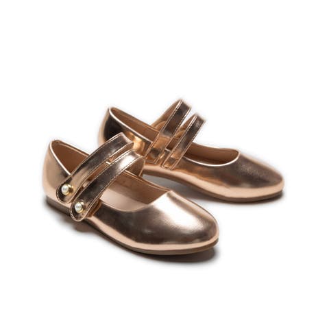 Dorothea Banded Patent Flats
