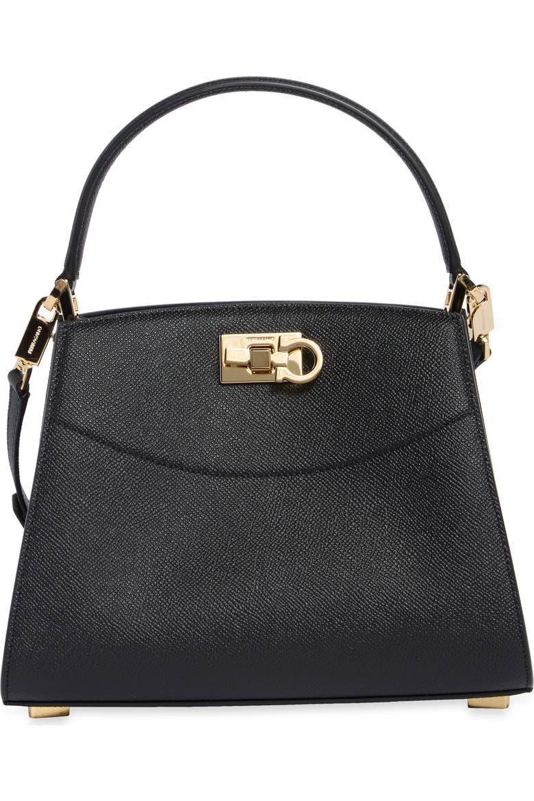 FERRAGAMO Small Studio Box Leather Top Handle Bag (Women) | Nordstrom FERRAGAMO Small Studio Box Leather Top Handle Bag (Women) | Nordstrom