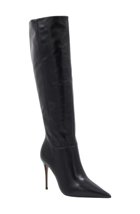 Imani Leather Knee High Boot
