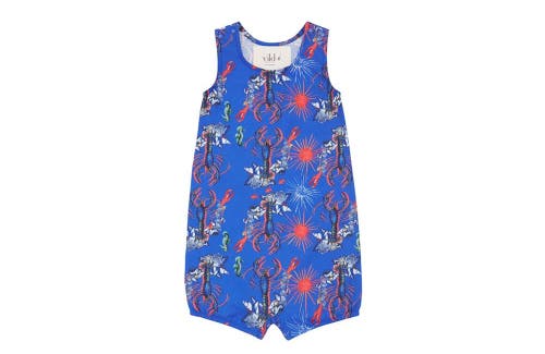Vild House Of Little Vild Lab No.8 In Lobster Print