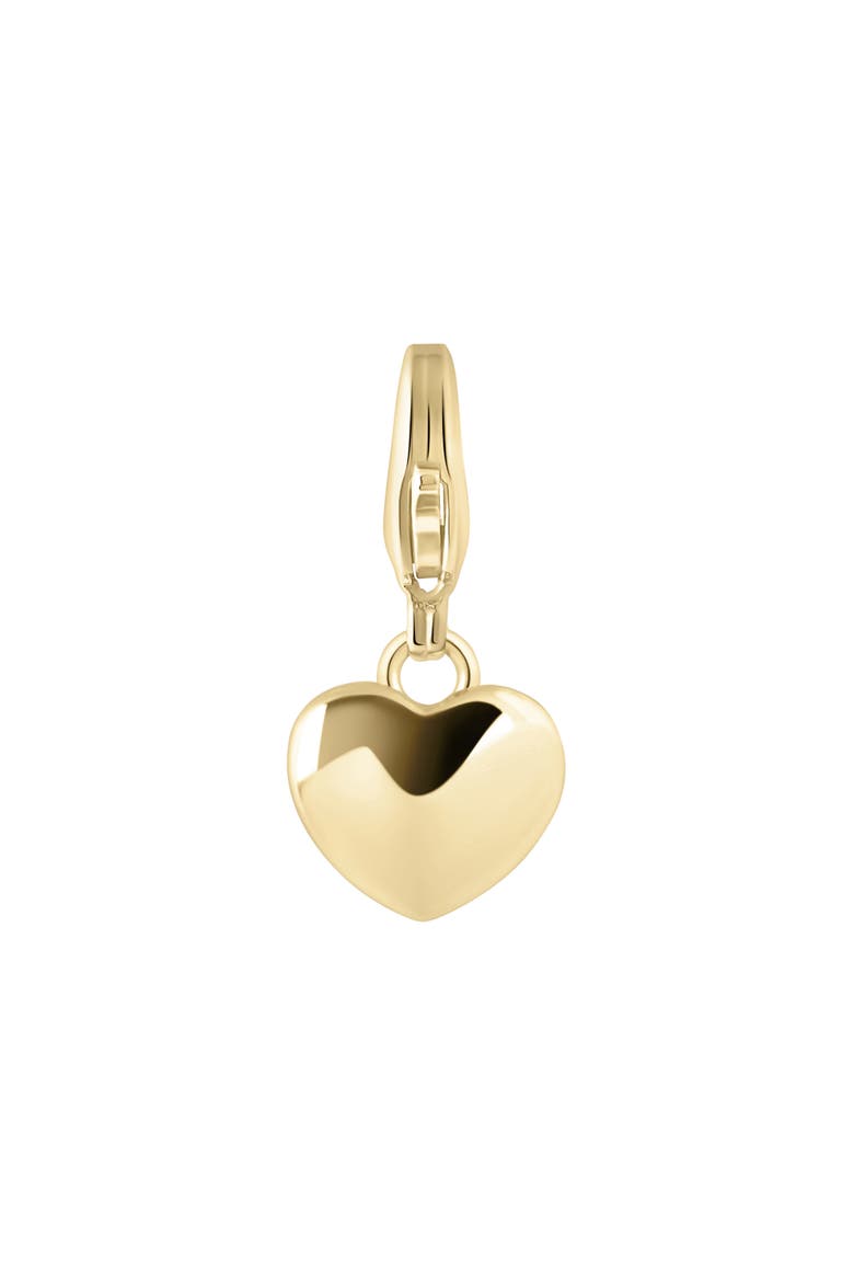 Heart Charm, Main, color, Gold