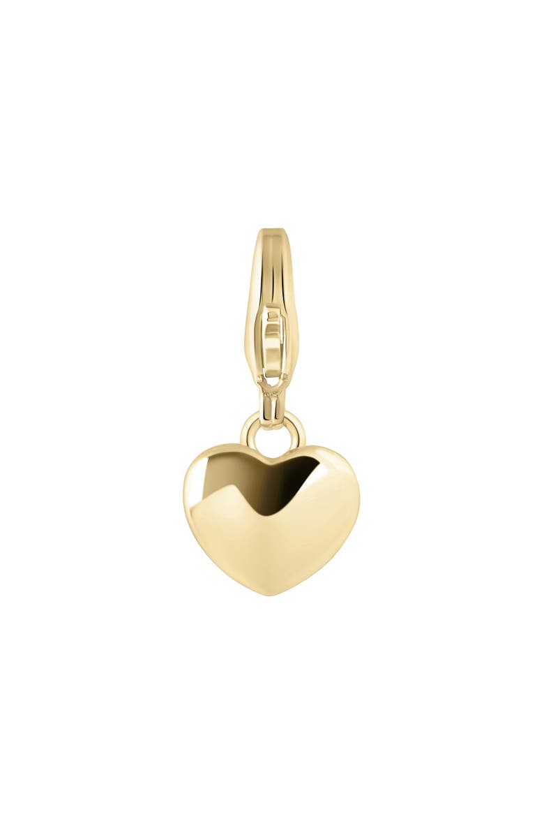 Electric Picks Heart Charm, Main, color, Gold