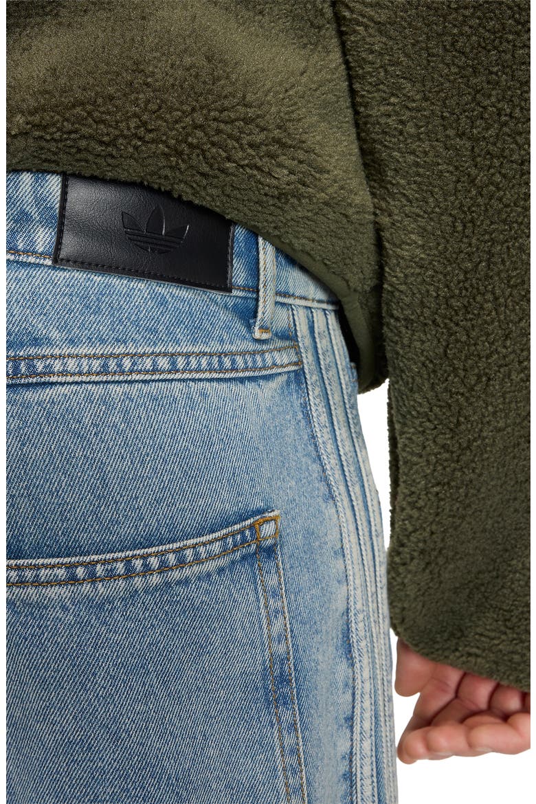 Firebird Wide Leg Jeans, Alternate, color, WORN BLUE DENIM