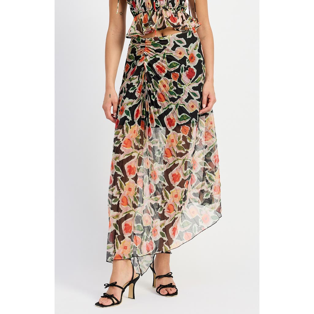En Saison Eden Pleated Maxi Skirt