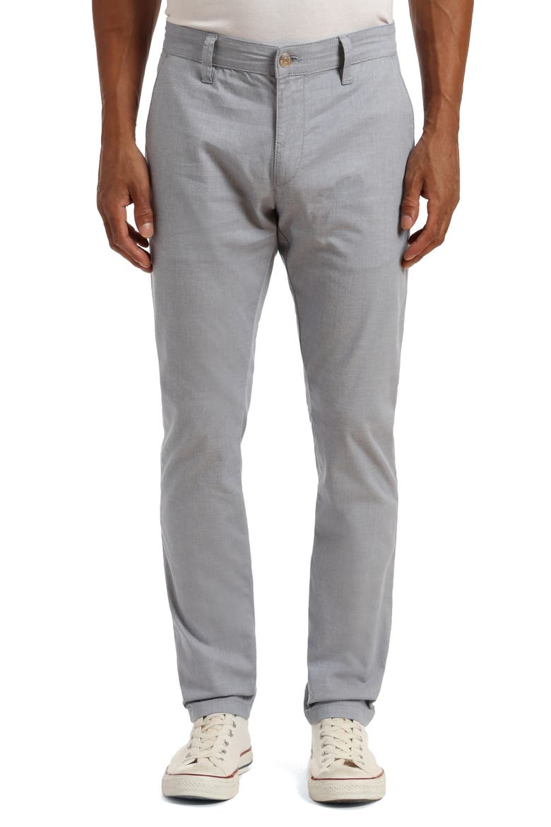 Johnny Slim Fit Chinos, Main, color, NAVY CHAMBRAY