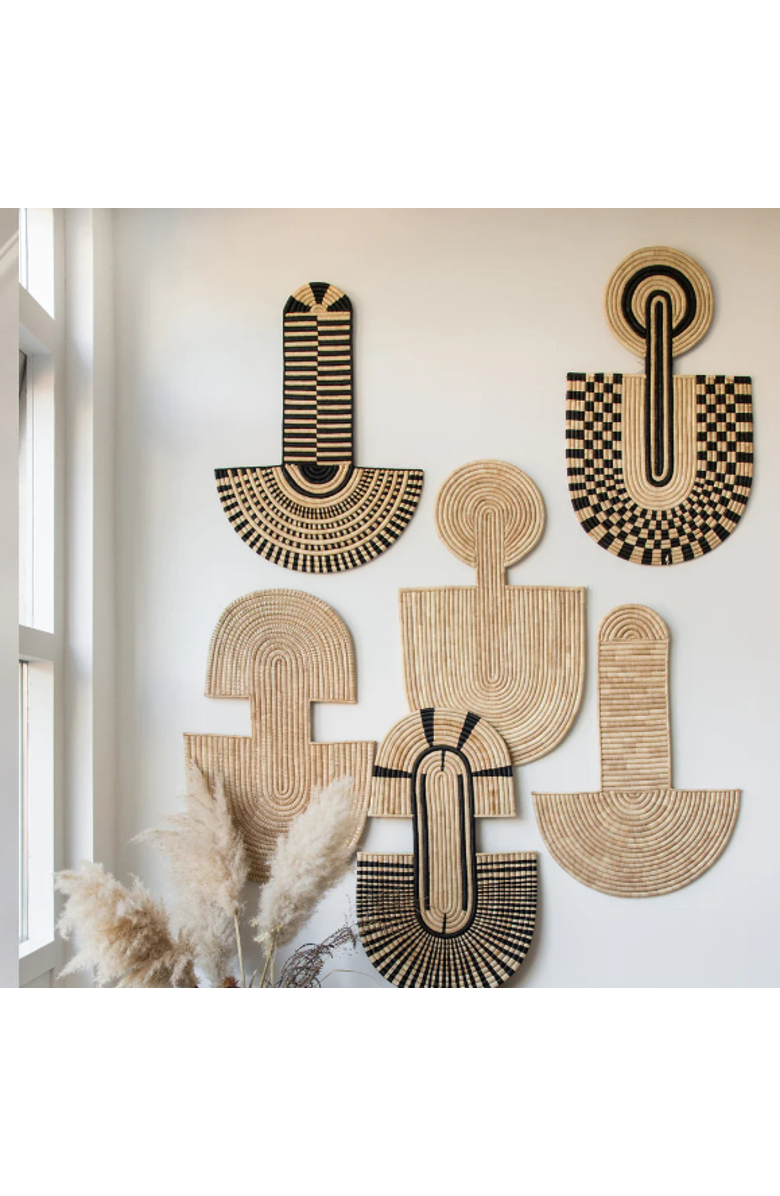 Mbare Natural Abstract Wall Mask, Alternate, color, Natural 1