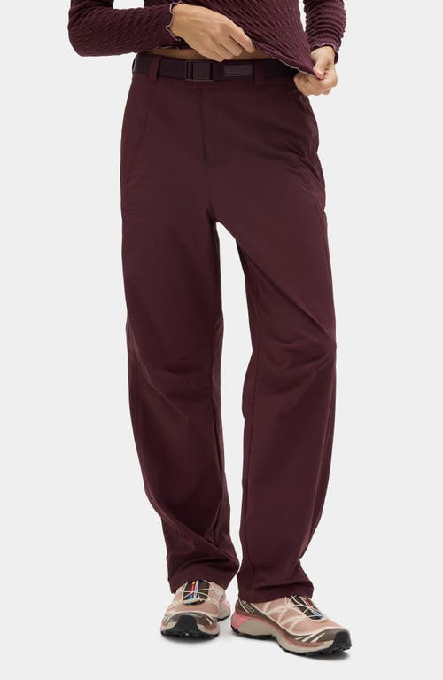 Halfdays Bastille Trail Pants In Red