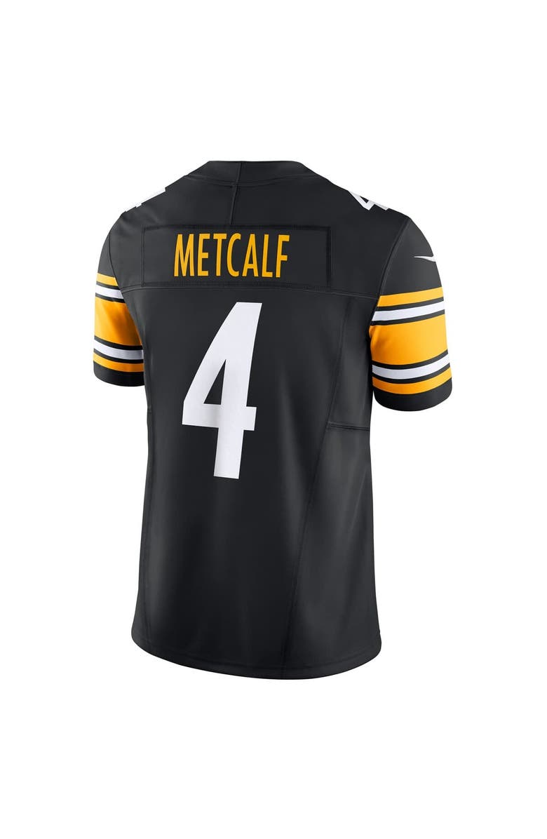 Nike Men's Nike DK Metcalf Black Pittsburgh Steelers Team Vapor F.U.S.E. Limited Jersey, Alternate, color, Black