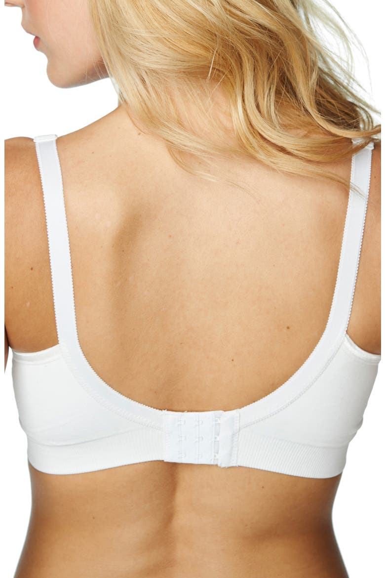 Nursing Bra, Alternate, color, WHITE