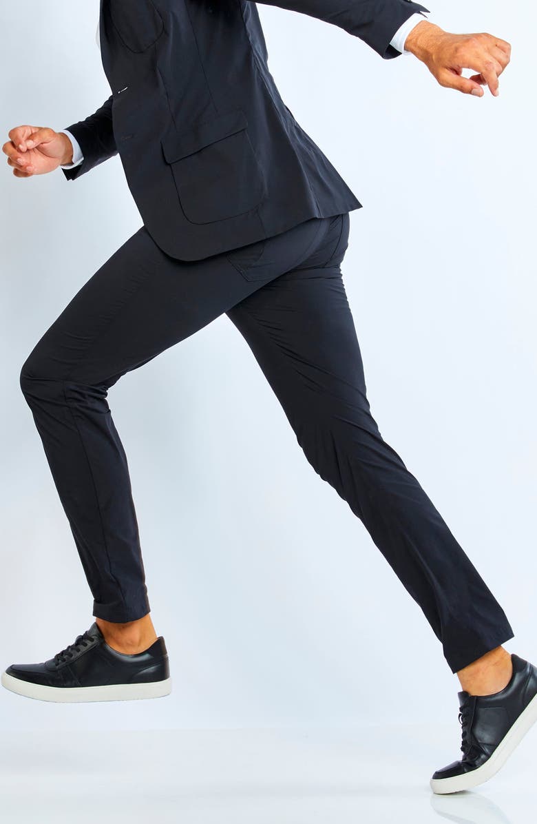 Anatomie Alessio Five Pocket Jean Style Pant, Alternate, color, Black