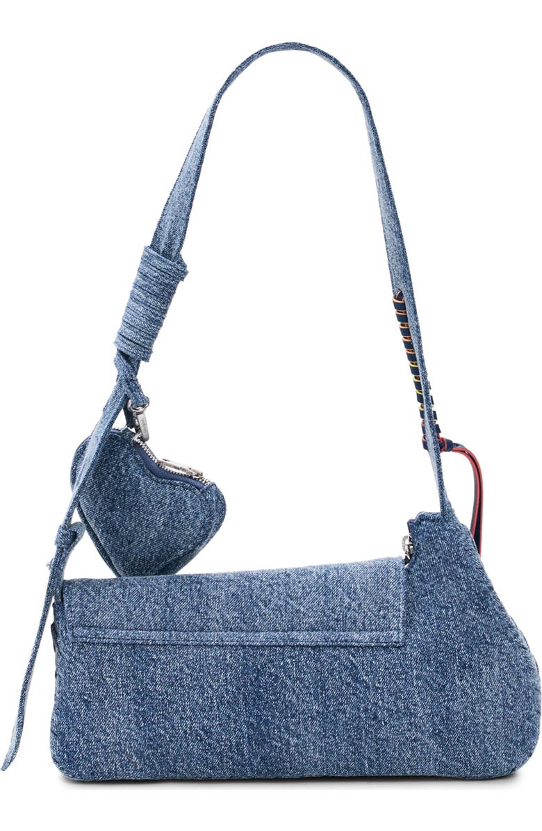 Desigual Denim Shoulder Bag, Alternate, color, Light Blue
