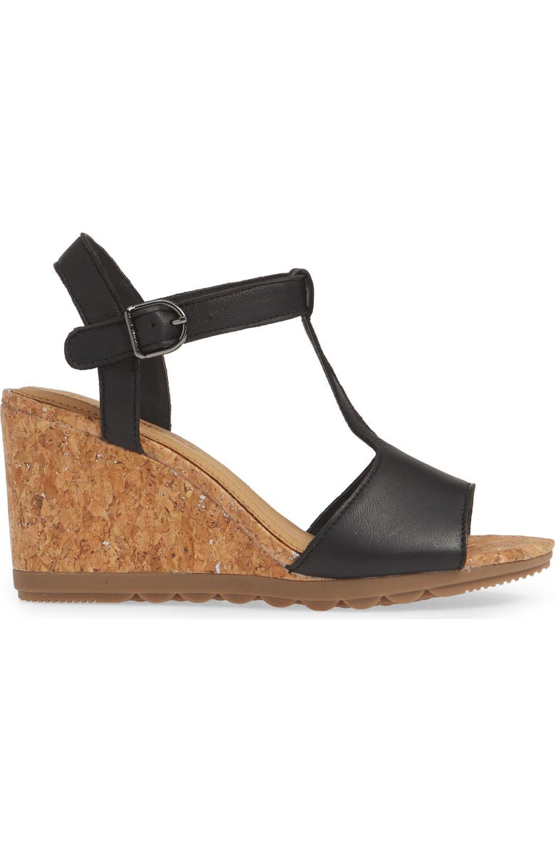Hush Puppies<sup>®</sup> Pekingese Wedge Sandal, Alternate, color,