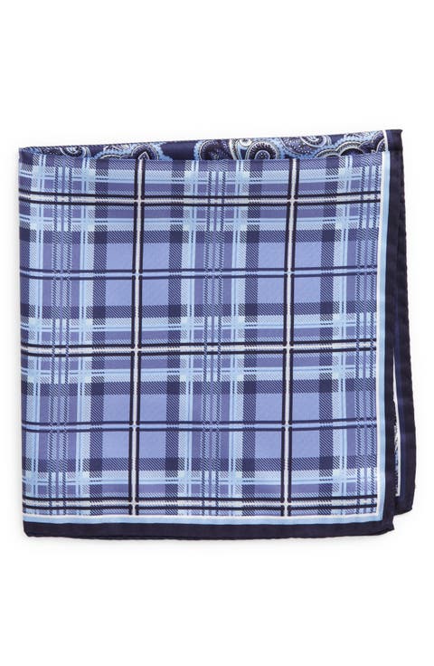 Men's Shop 'Three Panel' Silk Pocket Square