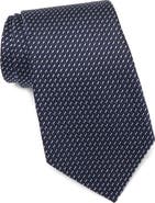 ZEGNA TIES Neat Silk Tie