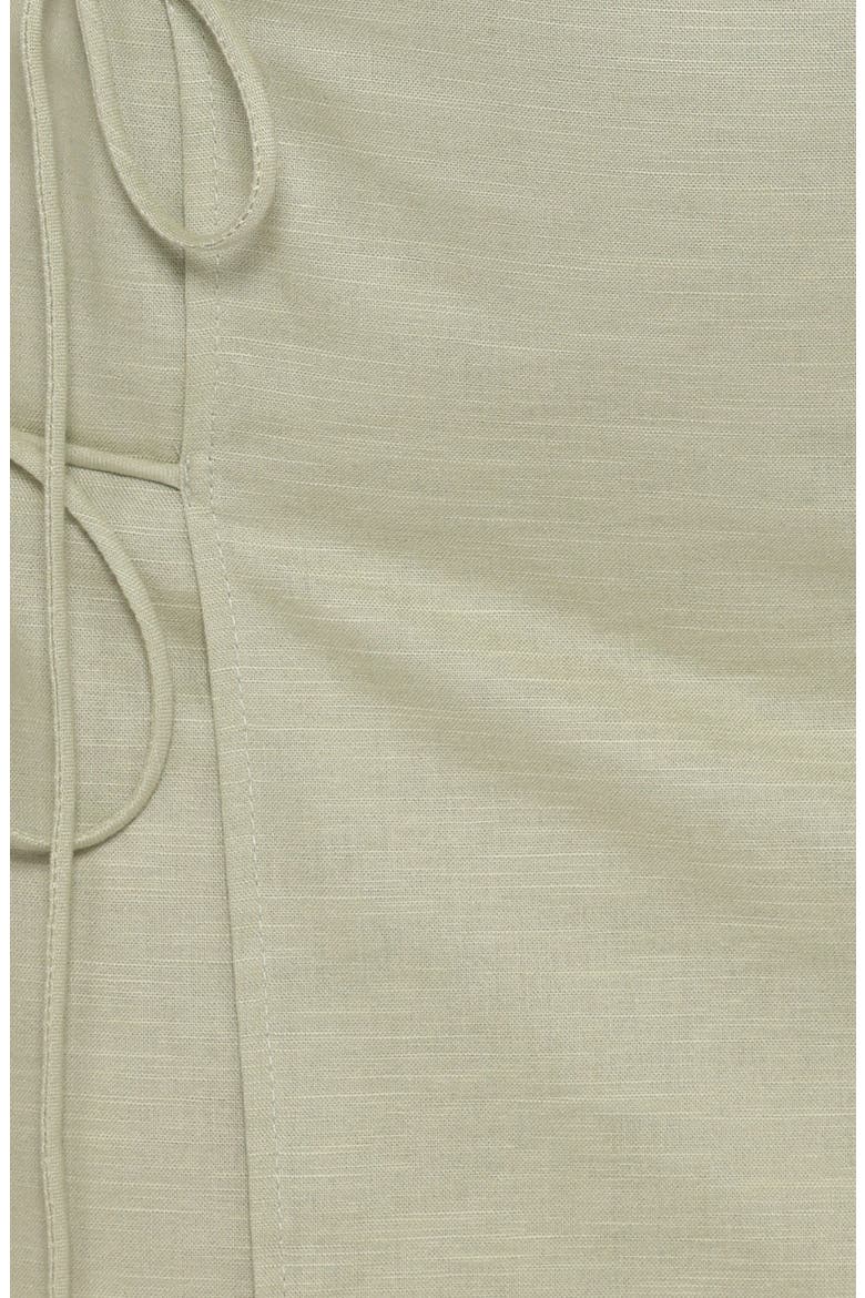 Nifty Sleeveless Minidress, Alternate, color, SAGE GREEN