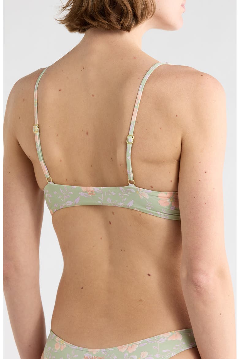 More To Sea Cami Plunge Bikini Top, Alternate, color, PISTACHIO