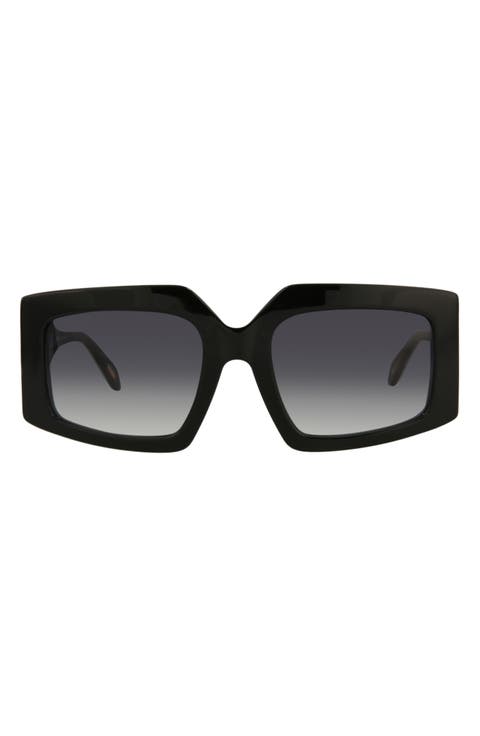 54mm Square Sunglasses
