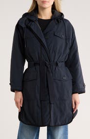rag & bone Regan Ripstop Hooded Coat