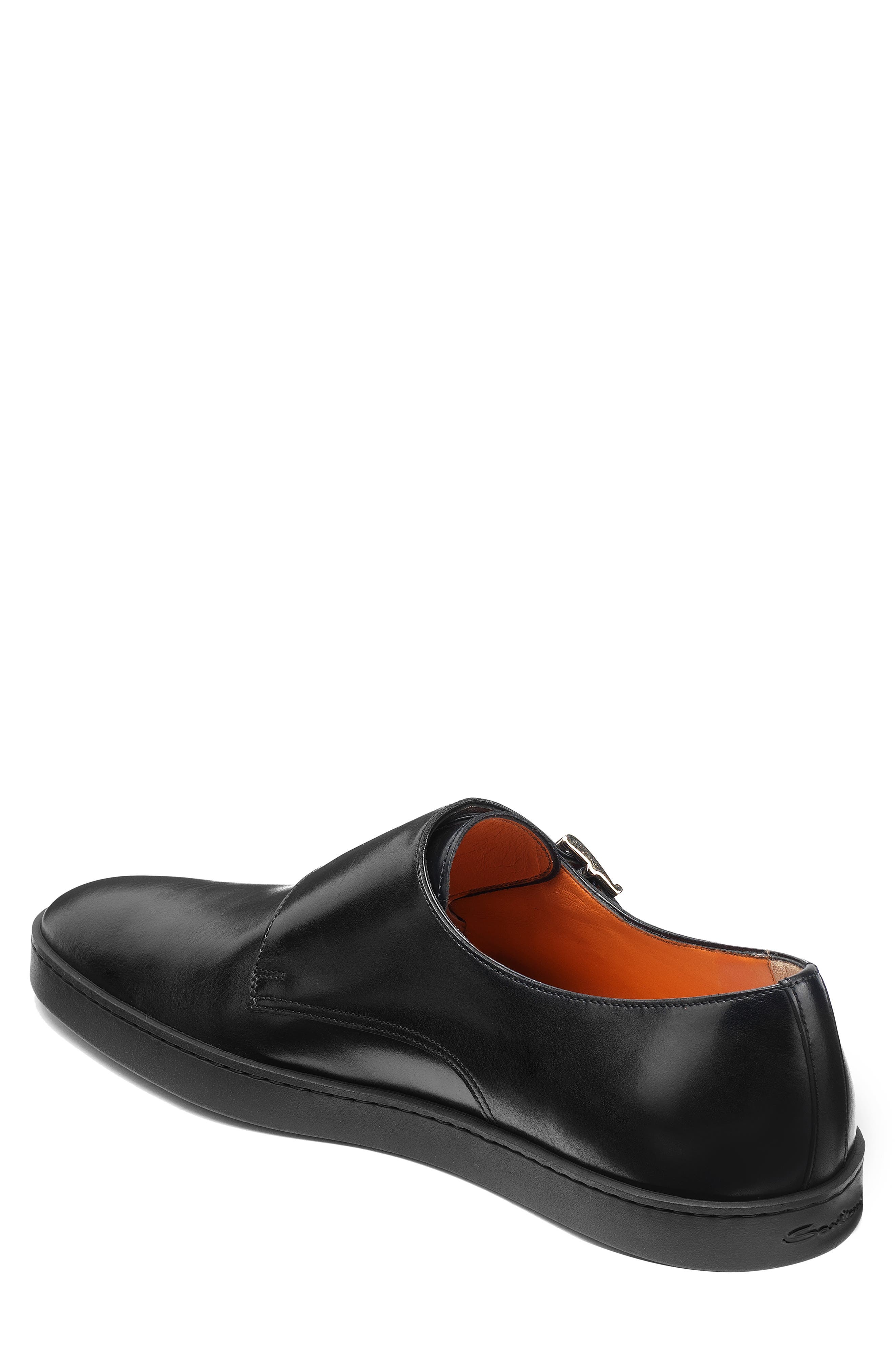 Santoni Freemont Double Monk Strap Shoe, Alternate, color, 