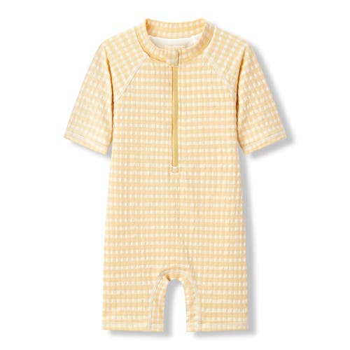 Milkbarn Zipper Shortall Swimsuit