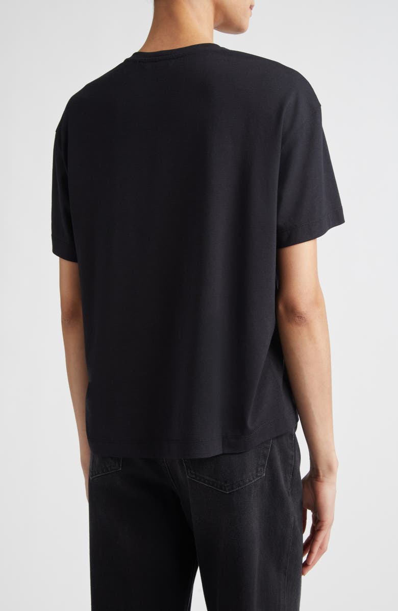 TOTEME Classic Crewneck T-Shirt, Alternate, color, Black