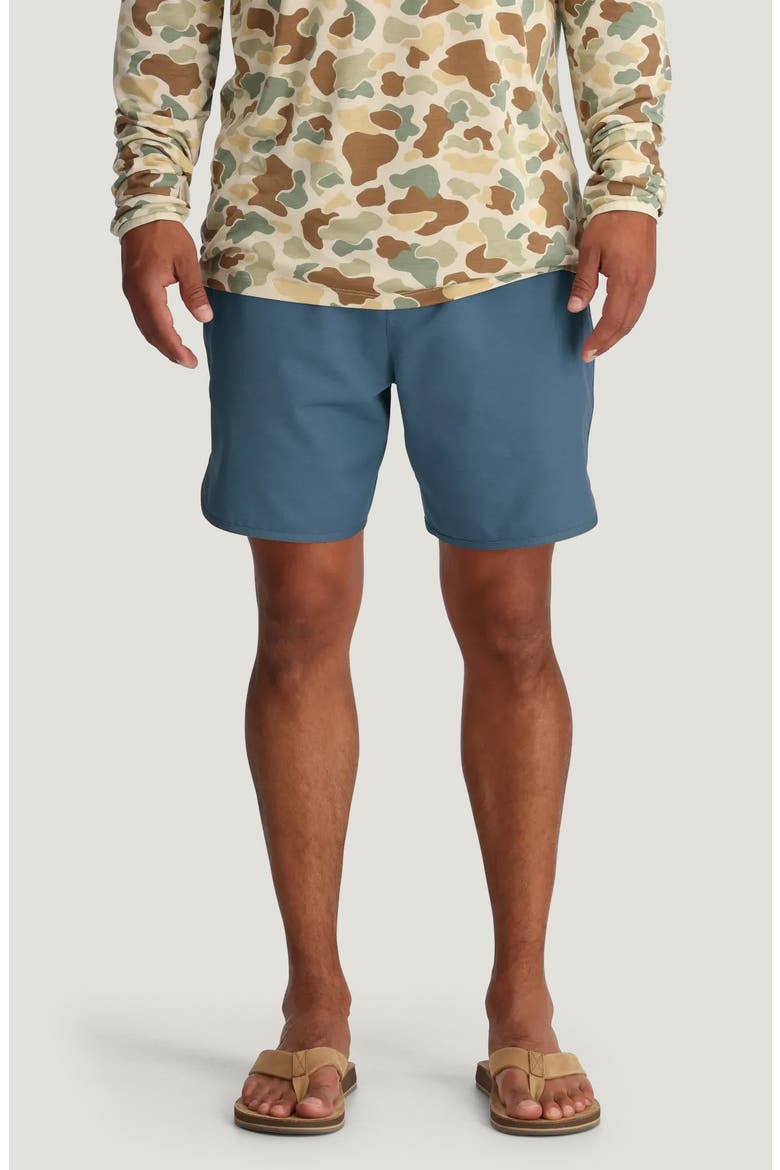 Reverb Lined Hybrid Shorts, Main, color, PACIFIC BLUE