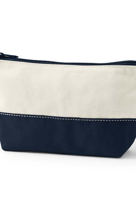 Zipper Canvas Pouch