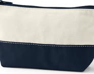 Lands' End Zipper Canvas Pouch