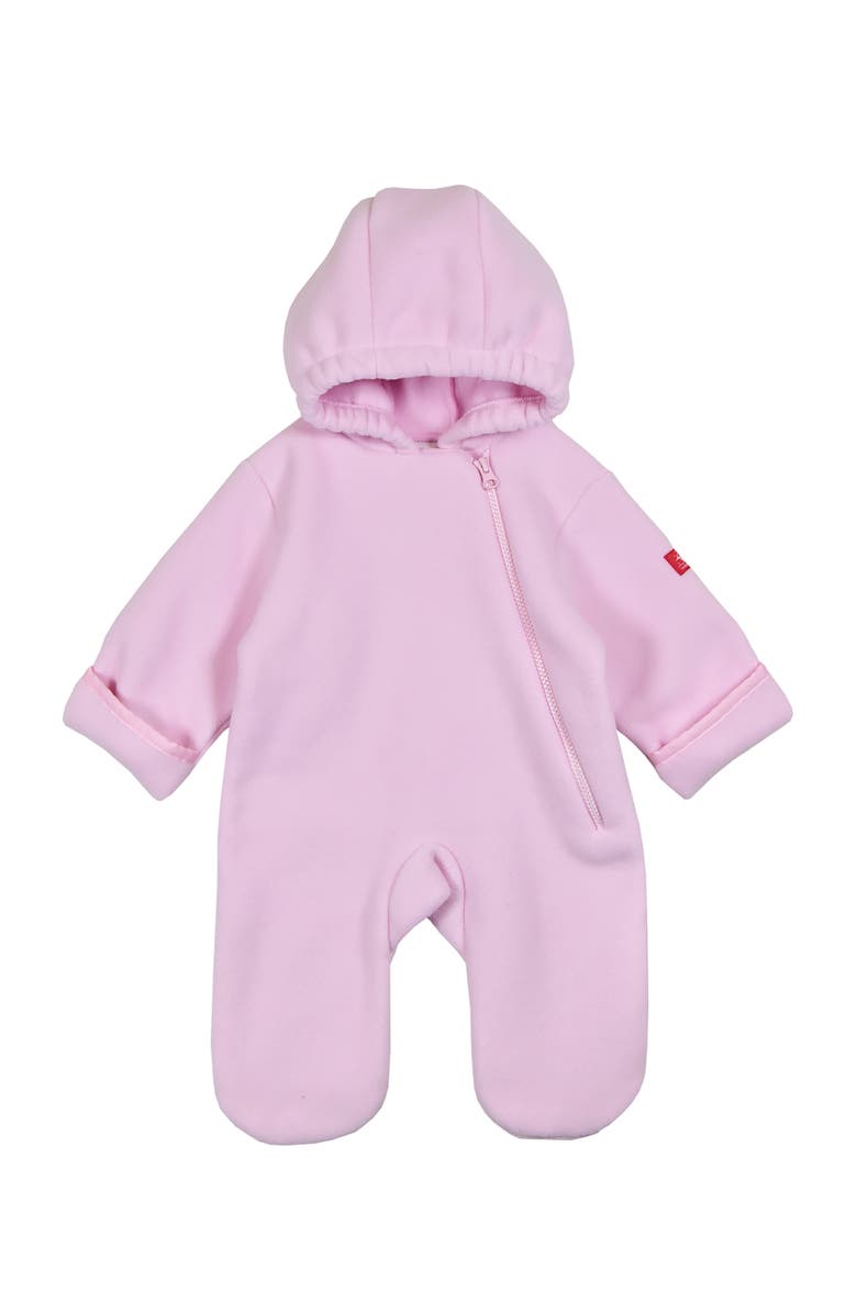 Widgeon Warmplus Water Repellent Polartec Fleece Bunting, Main, color, Light Pink