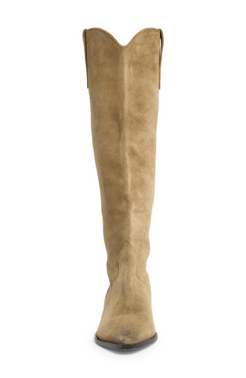Isabel Marant Denvee Tall Western Boot In Brown