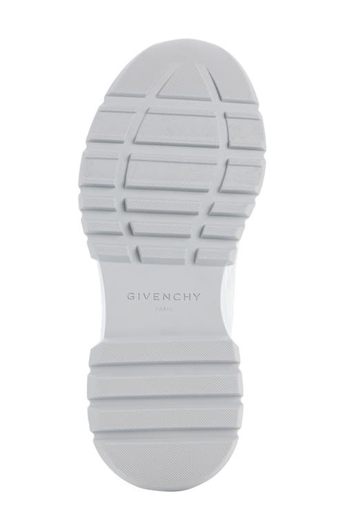 Givenchy Trainers Sneakers In Shiny Padded Leather In White