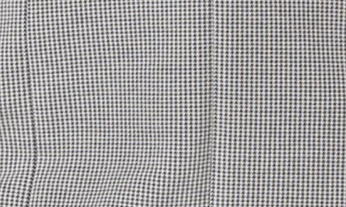 Akris Punto Micro Houndstooth Jersey Sheath Dress In Black-cream