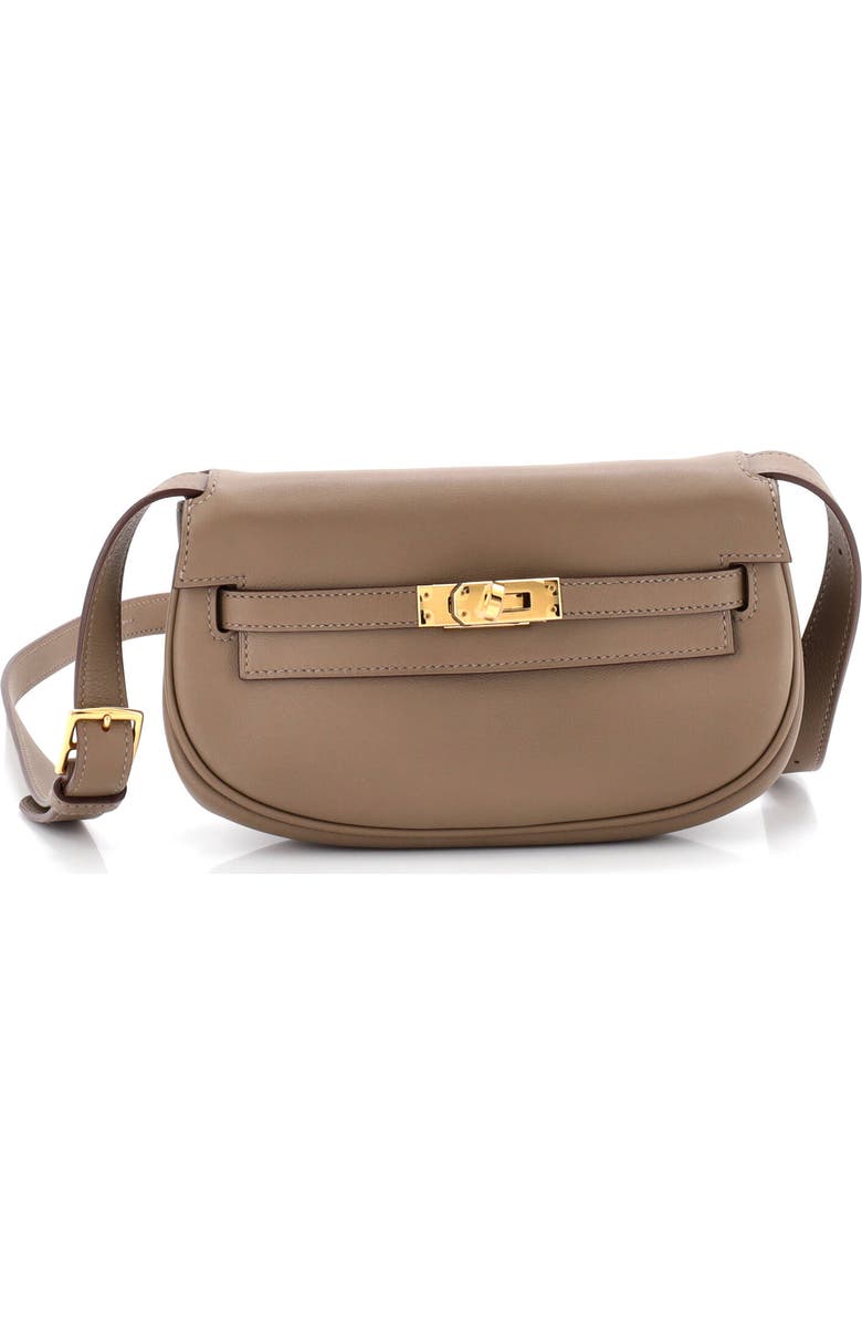 Pre-Owned Hermes Kelly Moove Bag Swift, Main, color, Etoupe