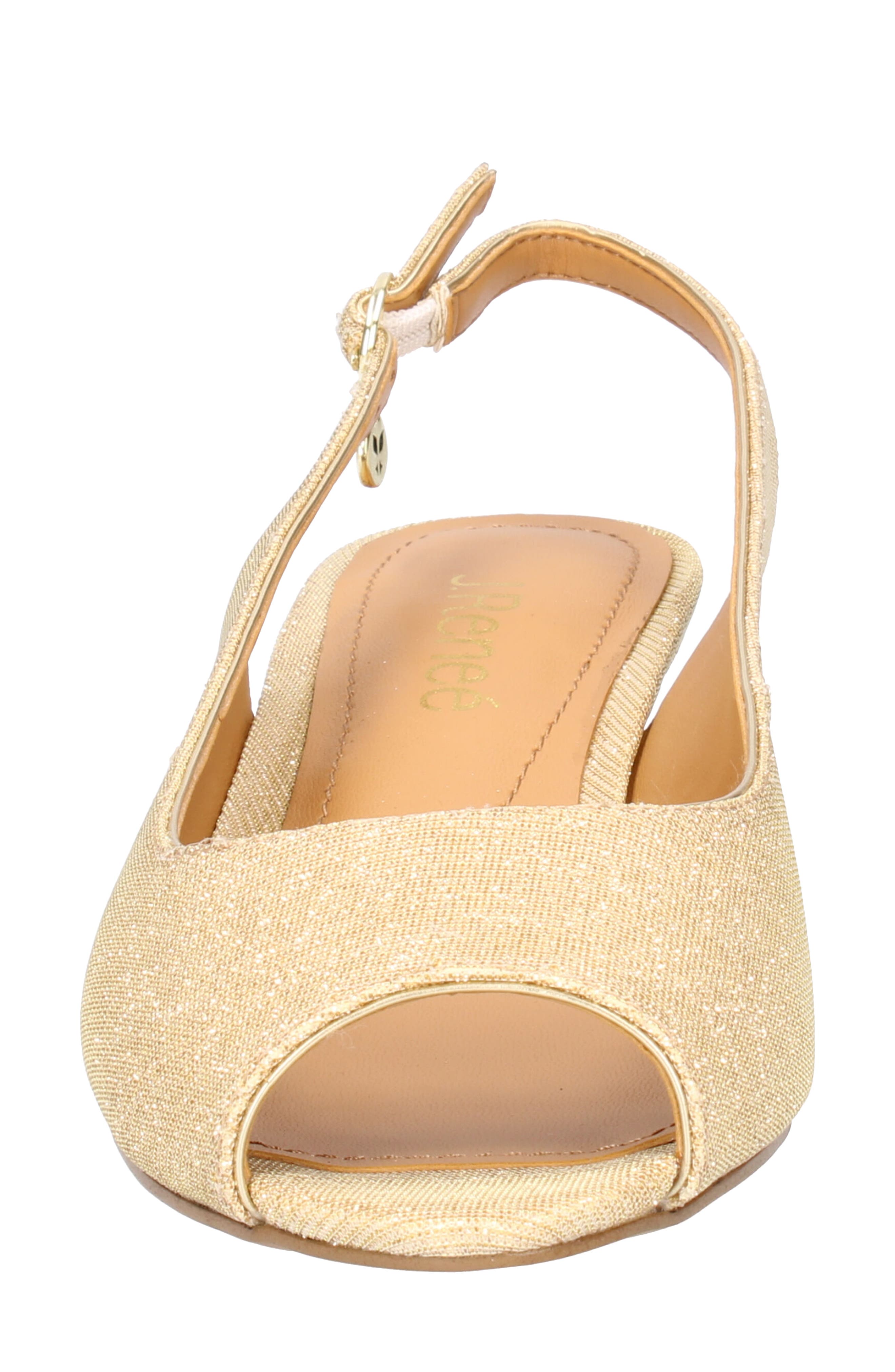 Jenvey Slingback Sandal, Alternate, color, GOLD