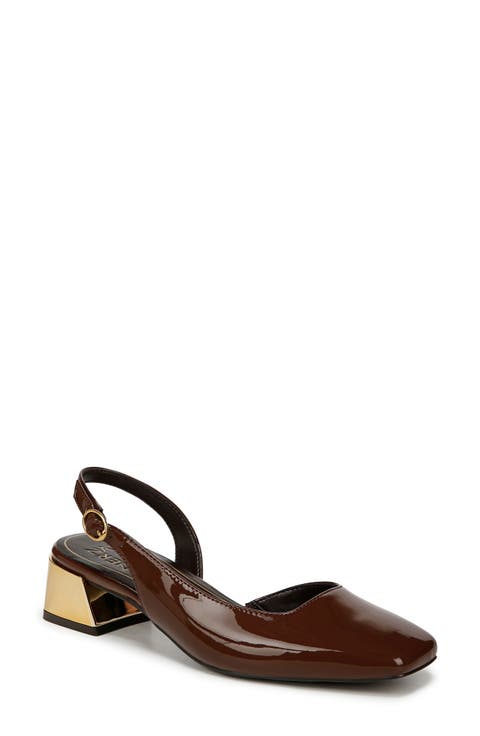 Jayla Half d'Orsay Slingback Pump (Women)