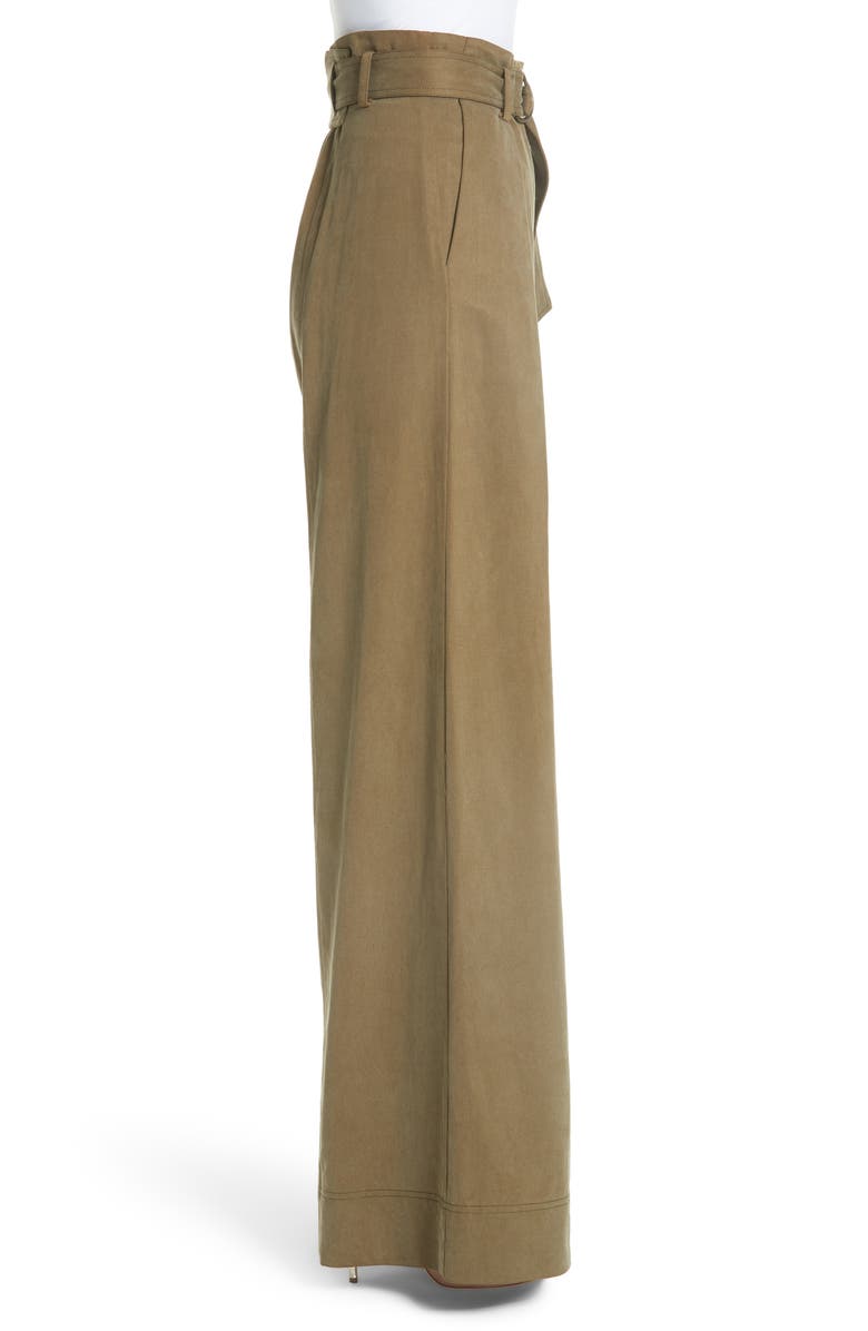 Ulla Johnson Rhodes Paperbag Waist Pants, Alternate, color,
