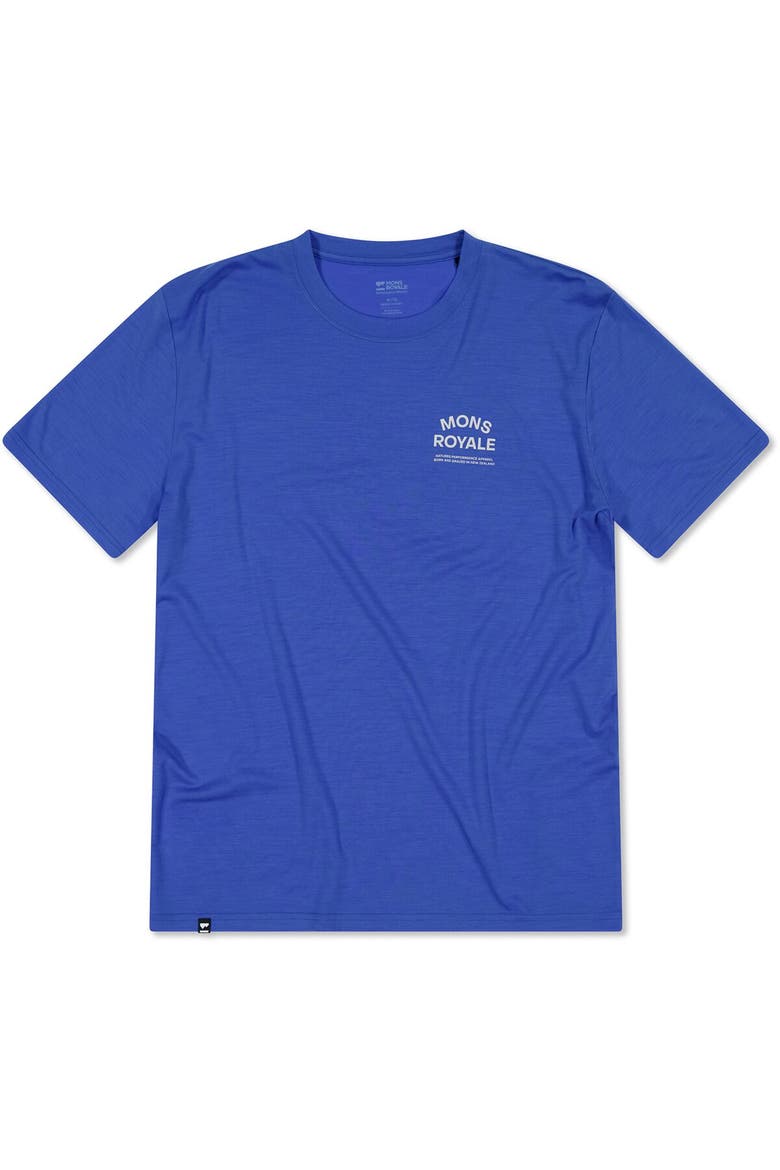 Icon Merino T-Shirt - Men's, Alternate, color, Ultramarine