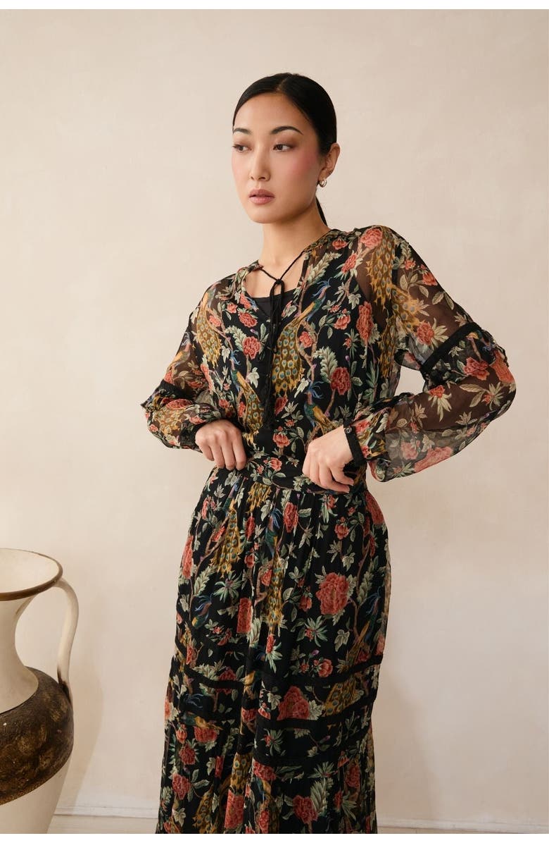 RAISHMA Renee Black Skirt, Alternate, color, Black