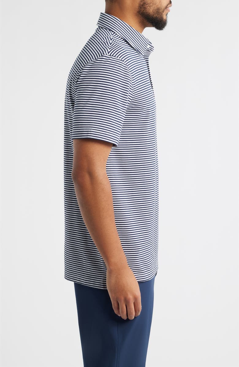 G/FORE All Play Stripe Performance Polo, Alternate, color, Twilight