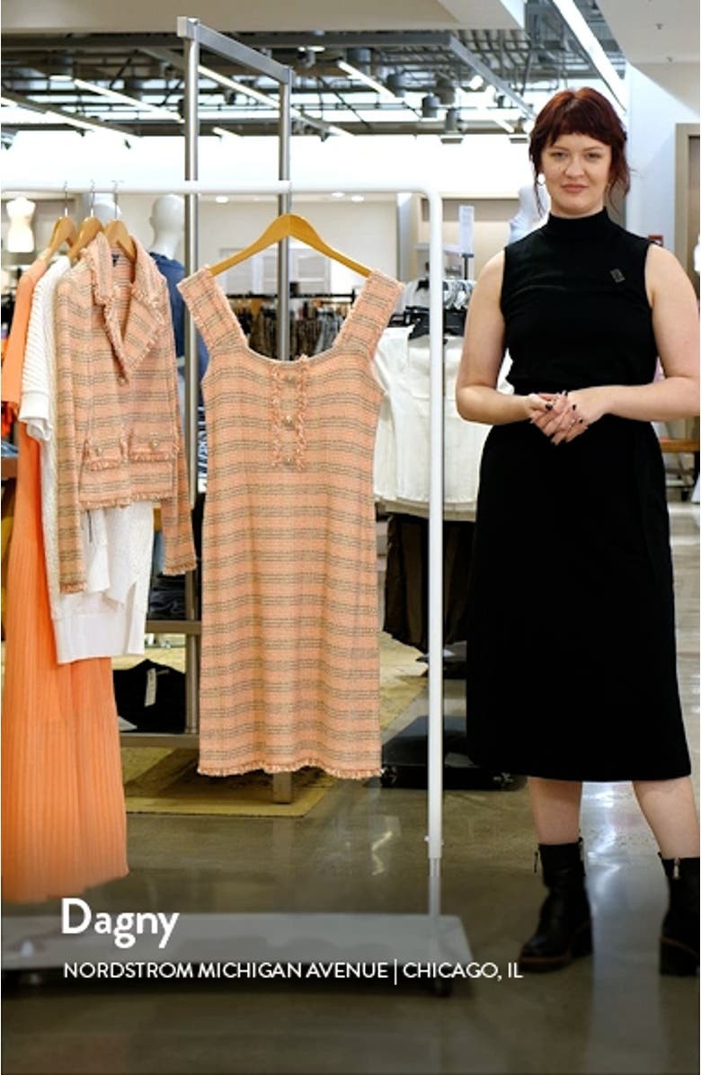 Fringed Sleeveless A-Line Dress, sales video thumbnail